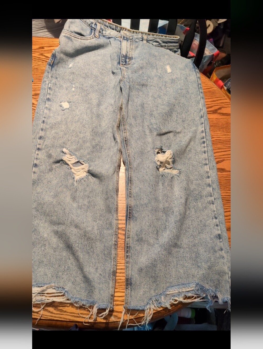 Avec les filles wide leg jeans